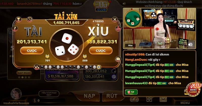 tài xỉu Livestream